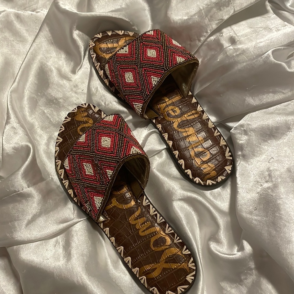 BRAND NEW | Beaded Sam Edelman Sandals